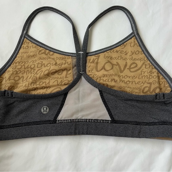 Lululemon Flow Y Sports Bra Size 6 - Picture 6 of 7